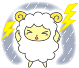 Moko-chan of sheep 2 sticker #1558850