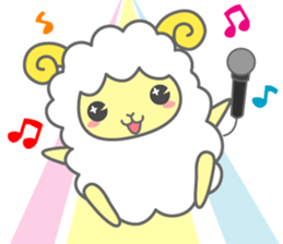 Moko-chan of sheep 2 sticker #1558854