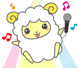 Moko-chan of sheep 2 sticker #1558854