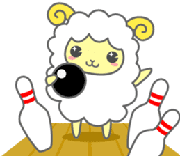 Moko-chan of sheep 2 sticker #1558855