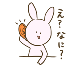 Conversation with rabbit sticker #1558861