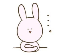 Conversation with rabbit sticker #1558866