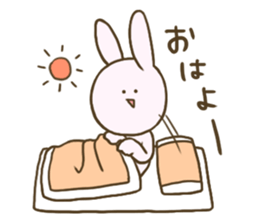 Conversation with rabbit sticker #1558871