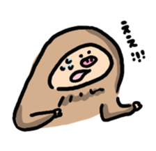 daily life of a sloth sticker #1559300