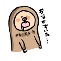 daily life of a sloth sticker #1559309