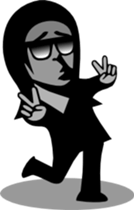 sunglasses people vol.14 sticker #1559524