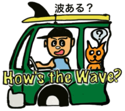 Joh's Surfing Life sticker #1559805