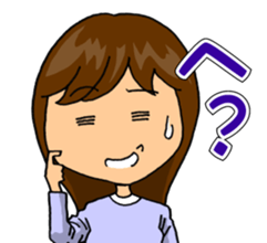 Japanese "HIRAGANA" words Sticker sticker #1559883