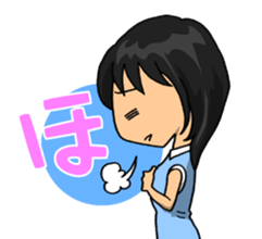 Japanese "HIRAGANA" words Sticker sticker #1559884