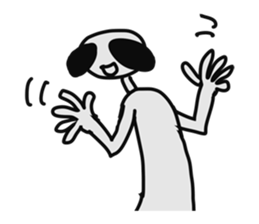 Funny Alien sticker #1560133