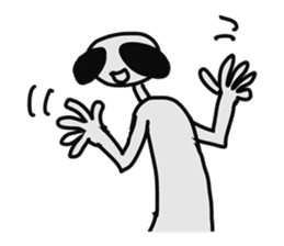 Funny Alien sticker #1560133