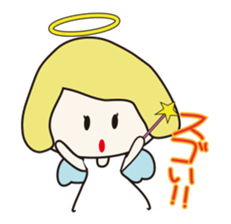 Positive Angel sticker #1560332
