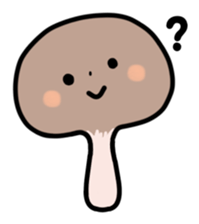 Shiitake Mushroom. sticker #1560498