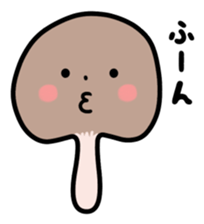 Shiitake Mushroom. sticker #1560506