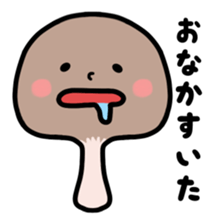 Shiitake Mushroom. sticker #1560511