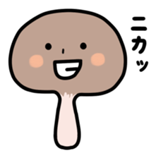 Shiitake Mushroom. sticker #1560515
