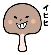 Shiitake Mushroom. sticker #1560516