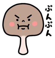 Shiitake Mushroom. sticker #1560517