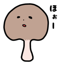 Shiitake Mushroom. sticker #1560520