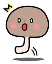 Shiitake Mushroom. sticker #1560523