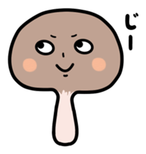 Shiitake Mushroom. sticker #1560533