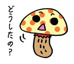 mushroom? sticker #1560770