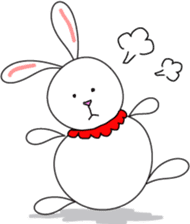 Stuffed rabbit sticker #1561220