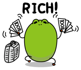 The frog named "KEROCHIN" WORLD ver. sticker #1561300