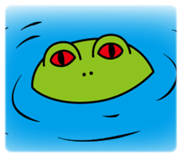 The frog named "KEROCHIN" WORLD ver. sticker #1561305