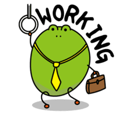 The frog named "KEROCHIN" WORLD ver. sticker #1561313