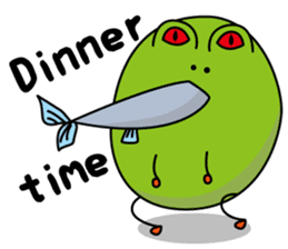 The frog named "KEROCHIN" WORLD ver. sticker #1561316