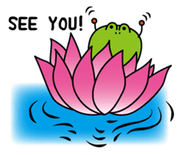 The frog named "KEROCHIN" WORLD ver. sticker #1561324