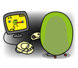 The frog named "KEROCHIN" WORLD ver. sticker #1561325