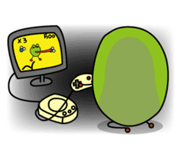 The frog named "KEROCHIN" WORLD ver. sticker #1561325