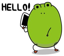 The frog named "KEROCHIN" WORLD ver. sticker #1561333