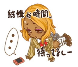 Super deformed girl sticker #1561458