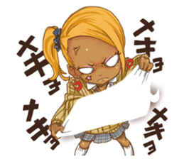 Super deformed girl sticker #1561465