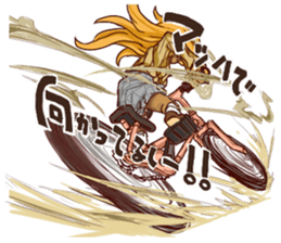 Super deformed girl sticker #1561478