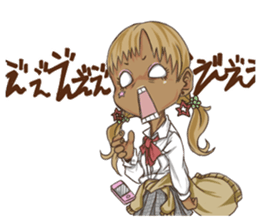 Super deformed girl sticker #1561489