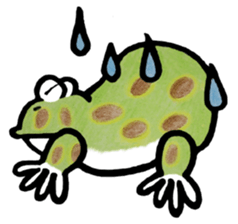 Cute horny toad sticker #1561537