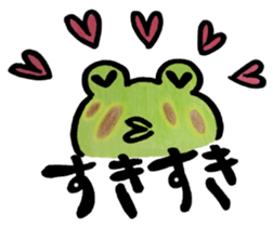 Cute horny toad sticker #1561542