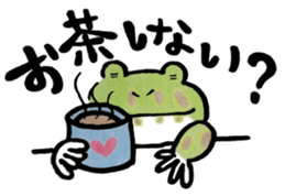 Cute horny toad sticker #1561545