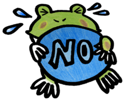 Cute horny toad sticker #1561555