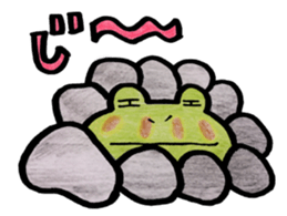 Cute horny toad sticker #1561569