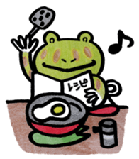 Cute horny toad sticker #1561575