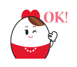 Mr.Egg & Ms.Tamako sticker #1561659