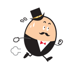 Mr.Egg & Ms.Tamako sticker #1561664