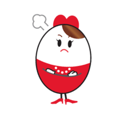 Mr.Egg & Ms.Tamako sticker #1561667