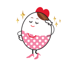 Mr.Egg & Ms.Tamako sticker #1561681