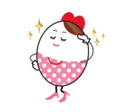 Mr.Egg & Ms.Tamako sticker #1561681